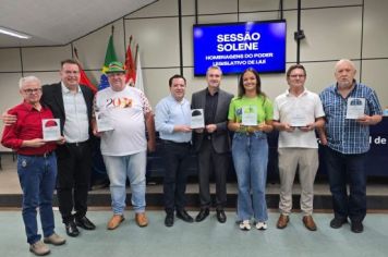 Foto - Sessão Solene de Homenagens - 18/11/24