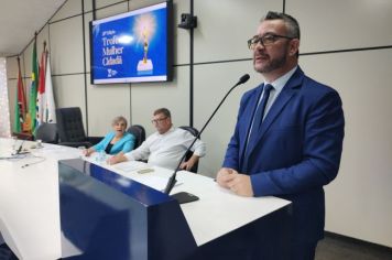 Foto - Sessão Solene de entrega do Troféu Mulher Cidadã 2024