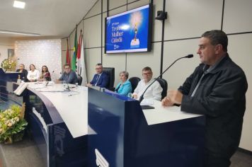 Foto - Sessão Solene de entrega do Troféu Mulher Cidadã 2024