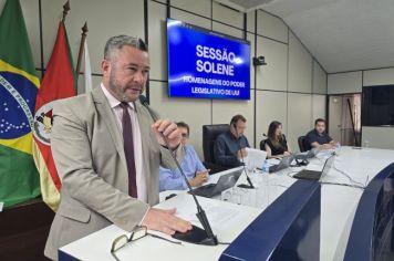 Foto - Sessão Solene de Homenagens - 25/11/24