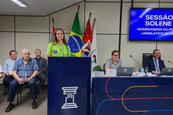 Foto - Sessão Solene de Homenagens - 18/11/24