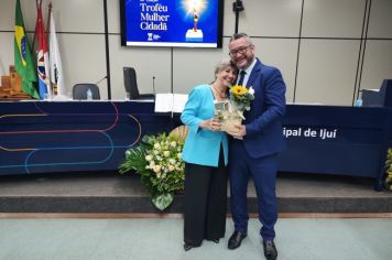 Foto - Sessão Solene de entrega do Troféu Mulher Cidadã 2024