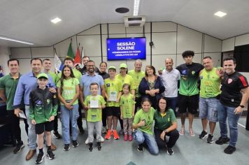 Foto - Sessão Solene de Homenagens - 02/12/24