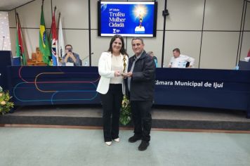 Foto - Sessão Solene de entrega do Troféu Mulher Cidadã 2024