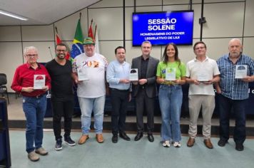 Foto - Sessão Solene de Homenagens - 18/11/24