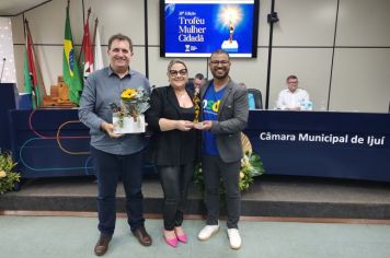 Foto - Sessão Solene de entrega do Troféu Mulher Cidadã 2024