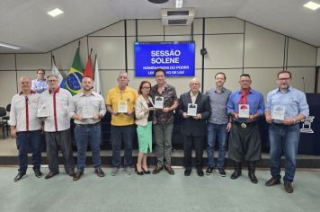 Foto - Sessão Solene de Homenagens - 25/11/24