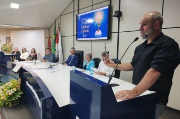 Foto - Sessão Solene de entrega do Troféu Mulher Cidadã 2024