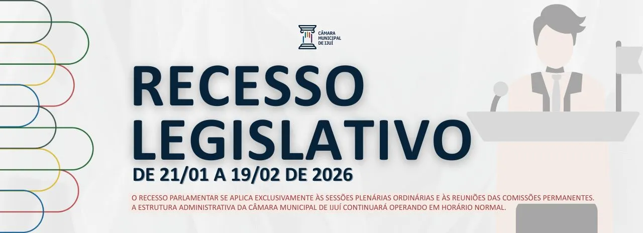 Poder Legislativo inicia recesso parlamentar com calendário reduzido para otimizar produtividade