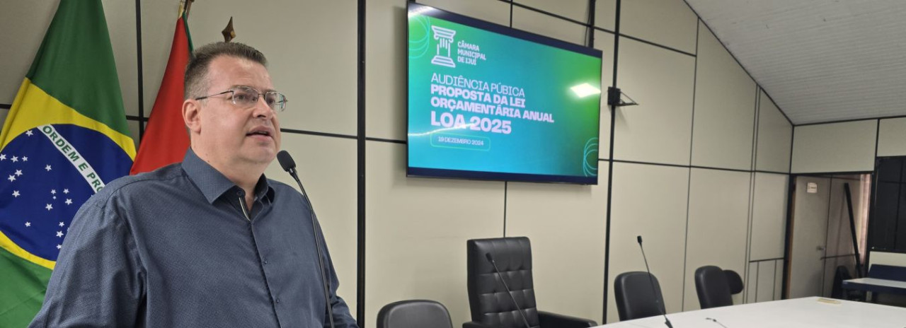 Audiência Pública apresenta LOA 2025