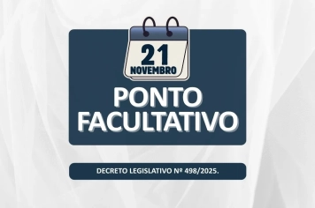 Câmara de Ijuí informa sobre feriado de Consciência Negra e Ponto Facultativo no Casa