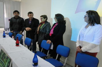 Vereador Aldair Cossetin esteve representando o Poder Legislativo na abertura do Seminário alusivo ao Dia do Assistente Social