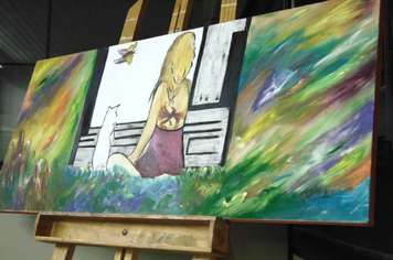 Exposição Evolução abre programação do Mês da Mulher na Câmara