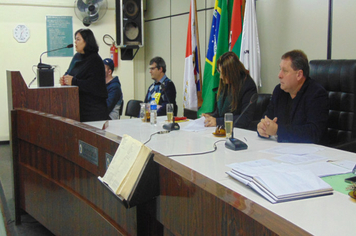 Sessão contou com a presença do 31º Núcleo do Cpers e da 17ª Coordenadoria Regional de Saúde