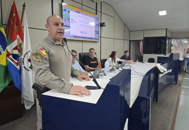 Comandante do 29º BPM aborda a violência e as perturbações ocorridas na Rua do Comércio