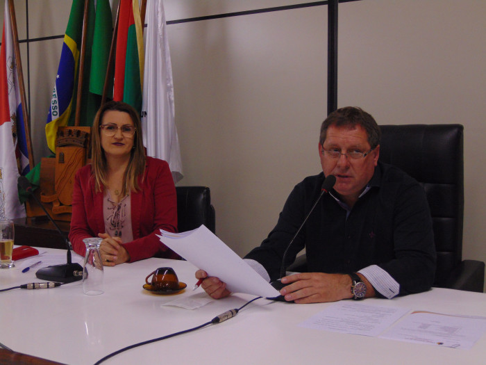 Vereadores aprovam um projeto de lei na Sessão Ordinária de ontem