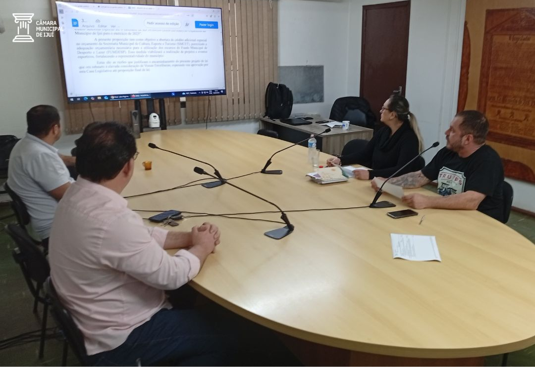 CFO aprova Projetos de Lei para investimento em cultura, esporte e saúde em Ijuí