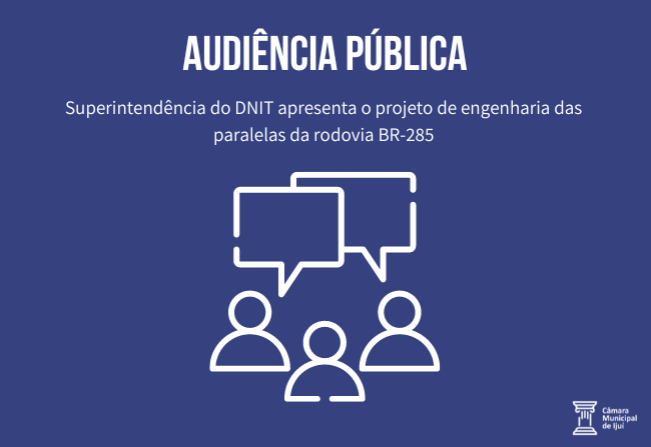 Audiência Pública debaterá sobre as paralelas da rodovia BR-285