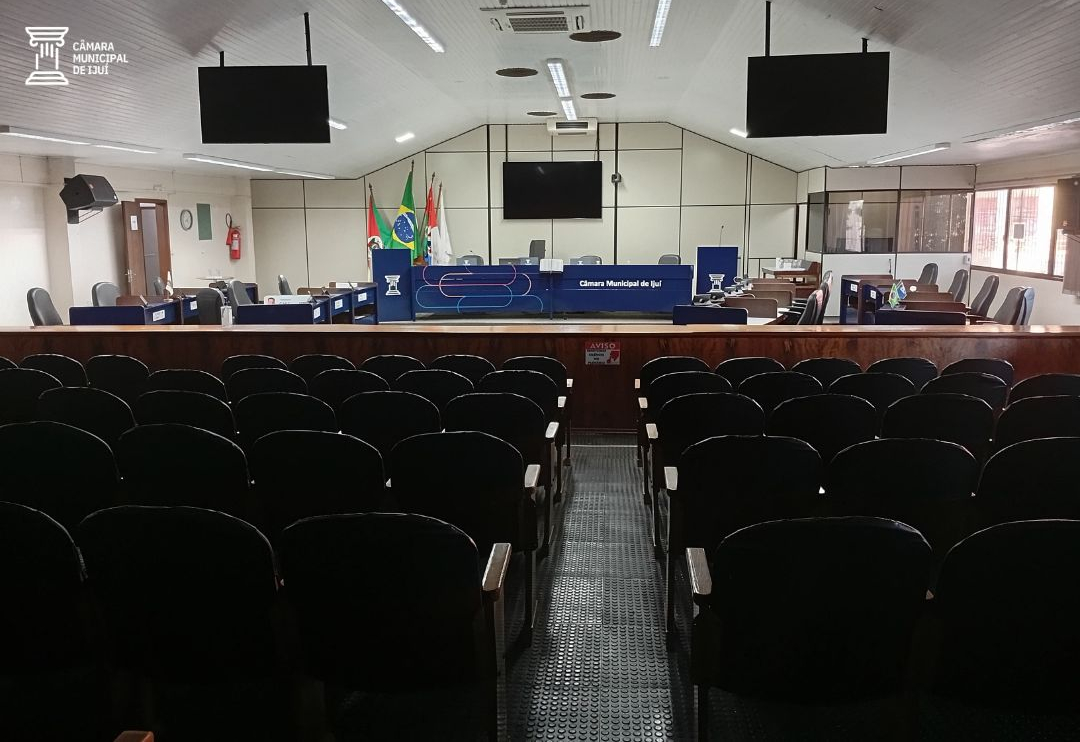 Câmara Municipal de Ijuí entra em recesso parlamentar nesta terça-feira