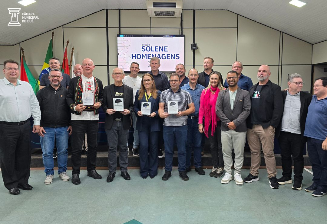 Ijuí celebra suas raízes e contribuições em Sessão Solene de homenagens no Legislativo