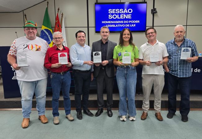 Sessão Solene do Legislativo de Ijuí celebra conquistas e serviços prestados à comunidade