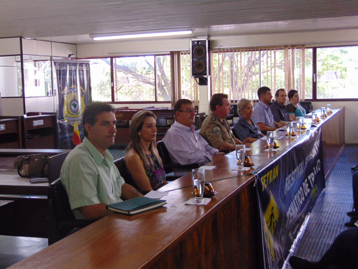 Solenidade de lançamento do Festival Estudantil Temático de Trânsito foi realizada na manhã desta quarta-feira