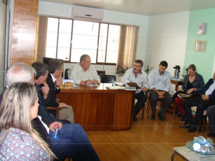 Presidente da Corsan esteve visitando a Câmara de Vereadores