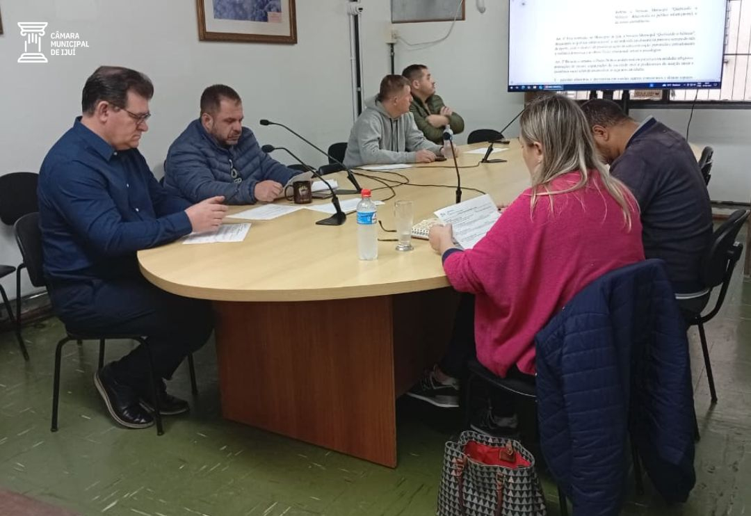 Comissão de Finanças e Orçamento de Ijuí delibera sobre Projetos importantes para a comunidade