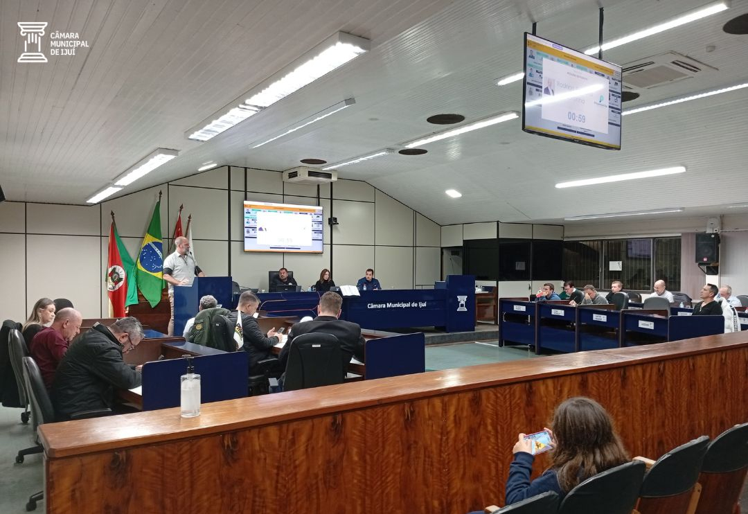 Ijuí avança com novos Projetos de Lei para segurança e valorização profissional