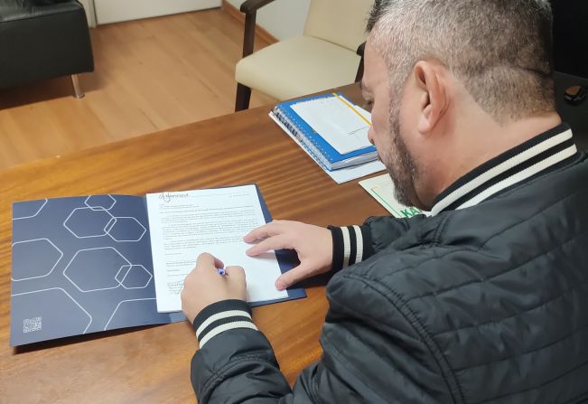 Presidente do Legislativo formaliza prorrogação de parcelas de crédito consignado