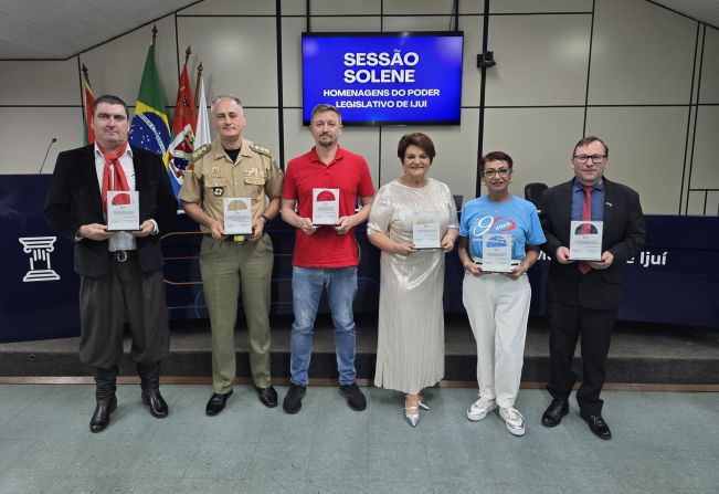 Poder Legislativo de Ijuí realiza Sessão Solene de Homenagens