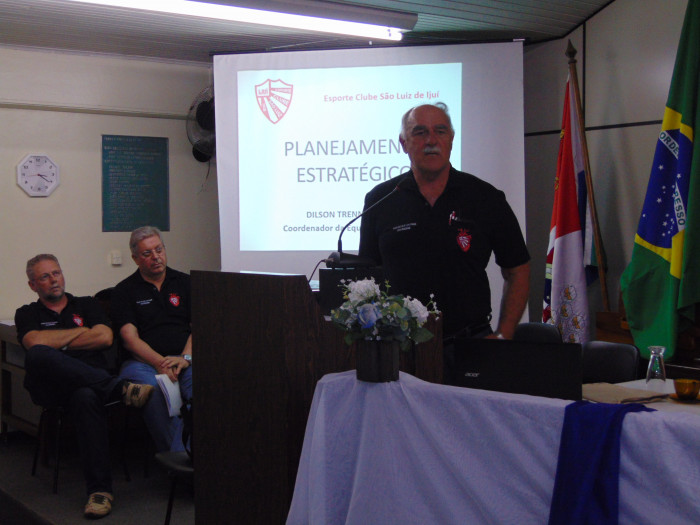 Sessão contou com a presença da Direção do Esporte Clube São Luiz 