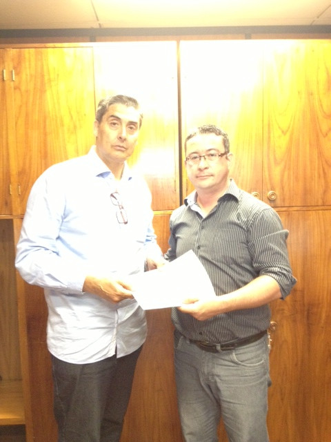 Vereador Adamy esteve em Audiência com o Deputado Giovani Feltes