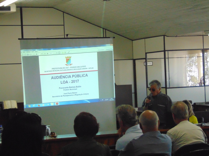 Lei Orçamentária Anual para o Exercício de 2017 foi debatida em Audiência Pública 